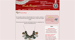 Desktop Screenshot of nushadesigns.com